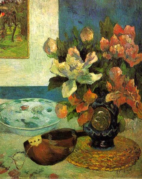Paul Gauguin Still Life with Mandolin Spain oil painting art